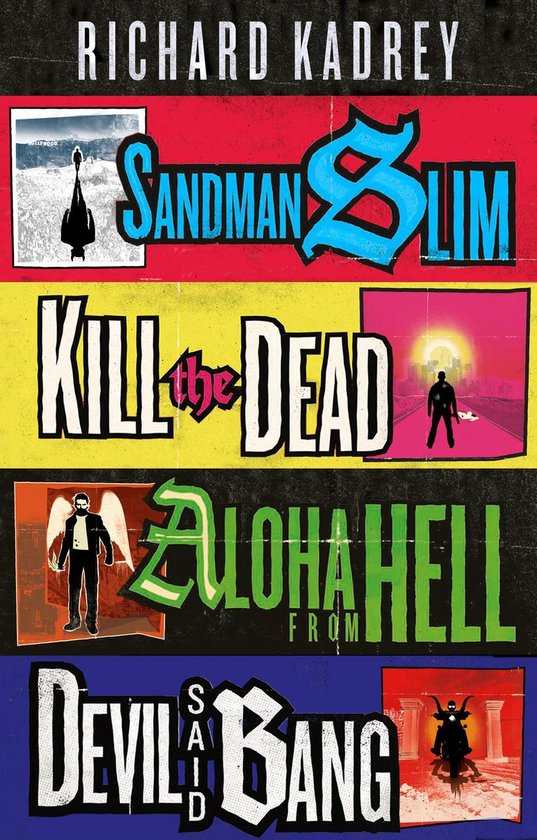 The Sandman Slim Series Books 1-4 - cover