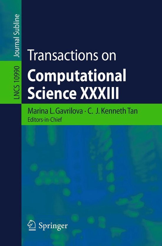 Computer Science (R0) - Transactions on Computational Scienc ... - cover
