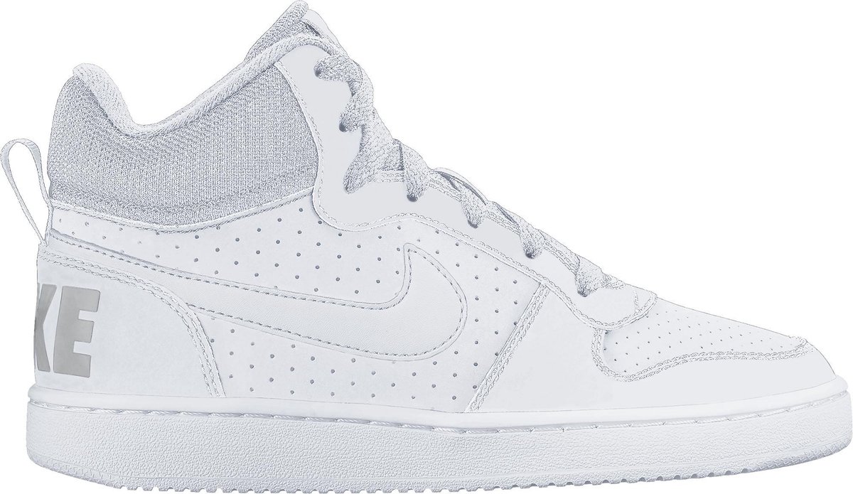 Nike Court Borough Mid GS Sneakers Kinderen Wit