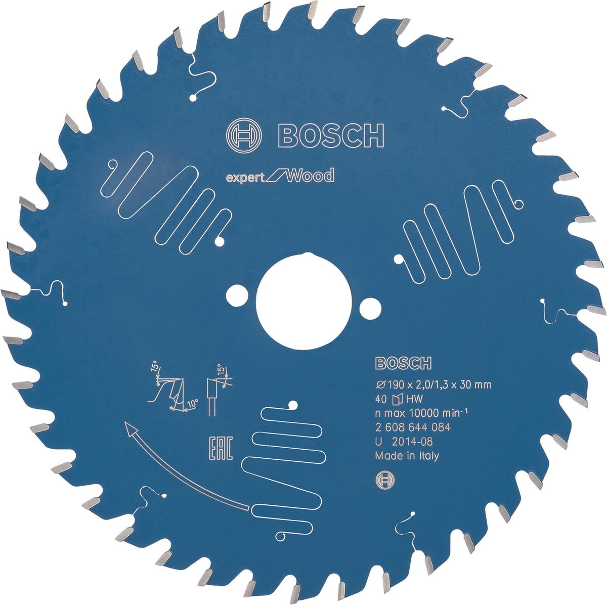 Bosch Cirkelzaagblad Expert for Wood 350x30x3.5/2.2x24 T