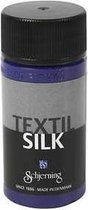 Textil Silk, koningsblauw, 50ml