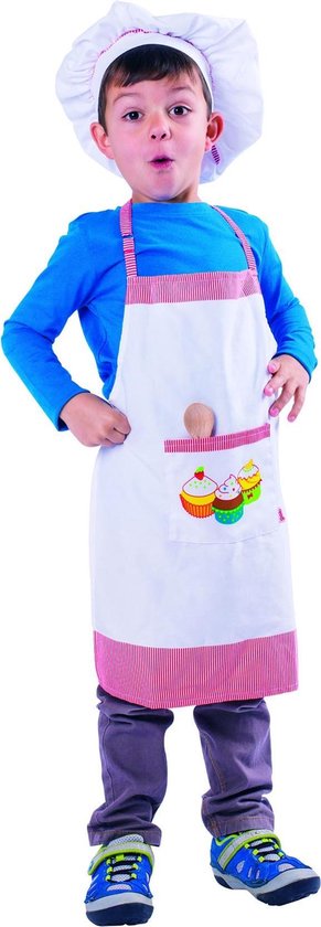 Ensemble de cuisinier enfant Hape avec tablier et toque