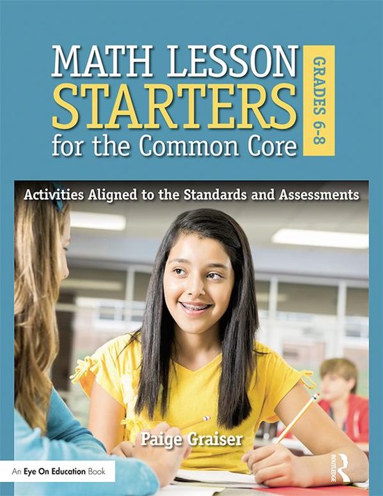Math Lesson Starters for the Common Core, Grades 6-8 - cover