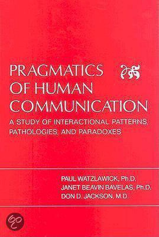 Foto: Pragmatics of human communication