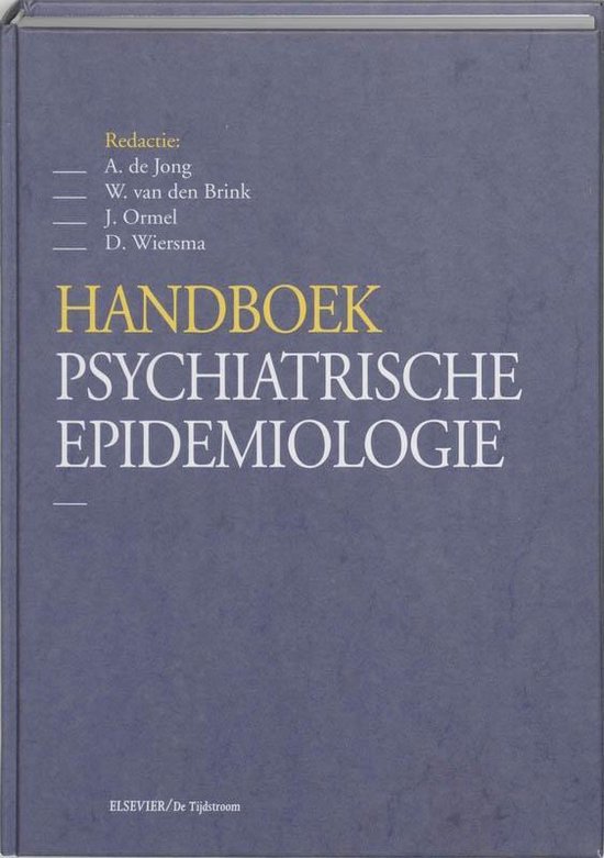 Handboek psychiatrische epidemiologie - none | Respetofundacion.org