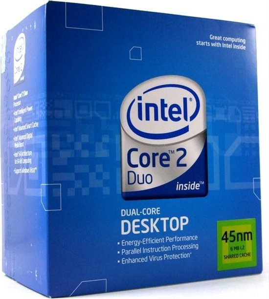 Intel Core E8400 processor Box 3 GHz 6 MB L2 | bol.com