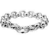 The Jewelry Collection Armband Jasseron 11 mm - Zilver