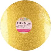 FunCakes Cake Drum Rond Ø25cm -Goud-