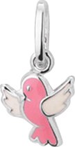 The Kids Jewelry Collection Hanger Vogel - Zilver