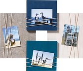Walther La Casa - Fotolijst - Collage voor 4 foto's - Blauw