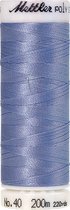 Mettler borduurgaren - Blauw - Nr 3640 - Polysheen - 200 meter