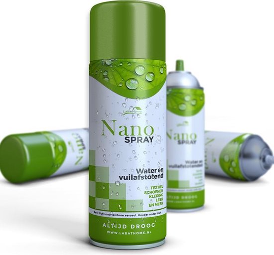 Taille Kip haai Waterafstotende spray voor textiel - 2x Nano Spray (p.s. 400 ml) | bol.com