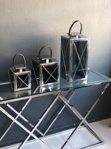 Luxury Living - Lantaarn Smoke Glas Groot