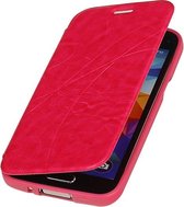 Bestcases Pink TPU Book Case Flip Cover Motief Samsung Galaxy S5 Mini