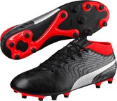 PUMA One 18.4 FG Voetbalschoenen Volwassenen - Black/Silver