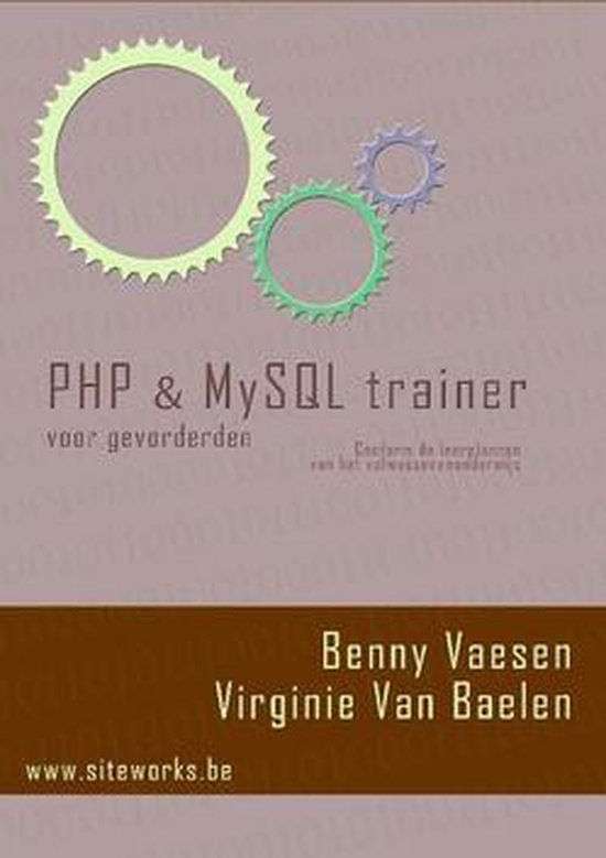 Cover van het boek 'PHP & MySQL Trainer voor gevorderden'