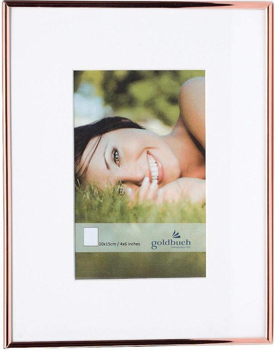 Goldbuch Fine fotolijst 10x15 Messing koper