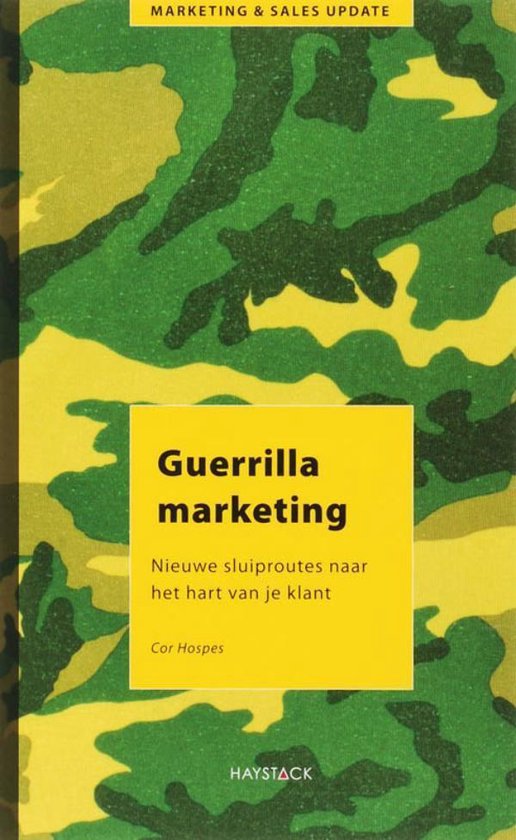 Cover van het boek 'Guerrillamarketing' van Cor Hospes