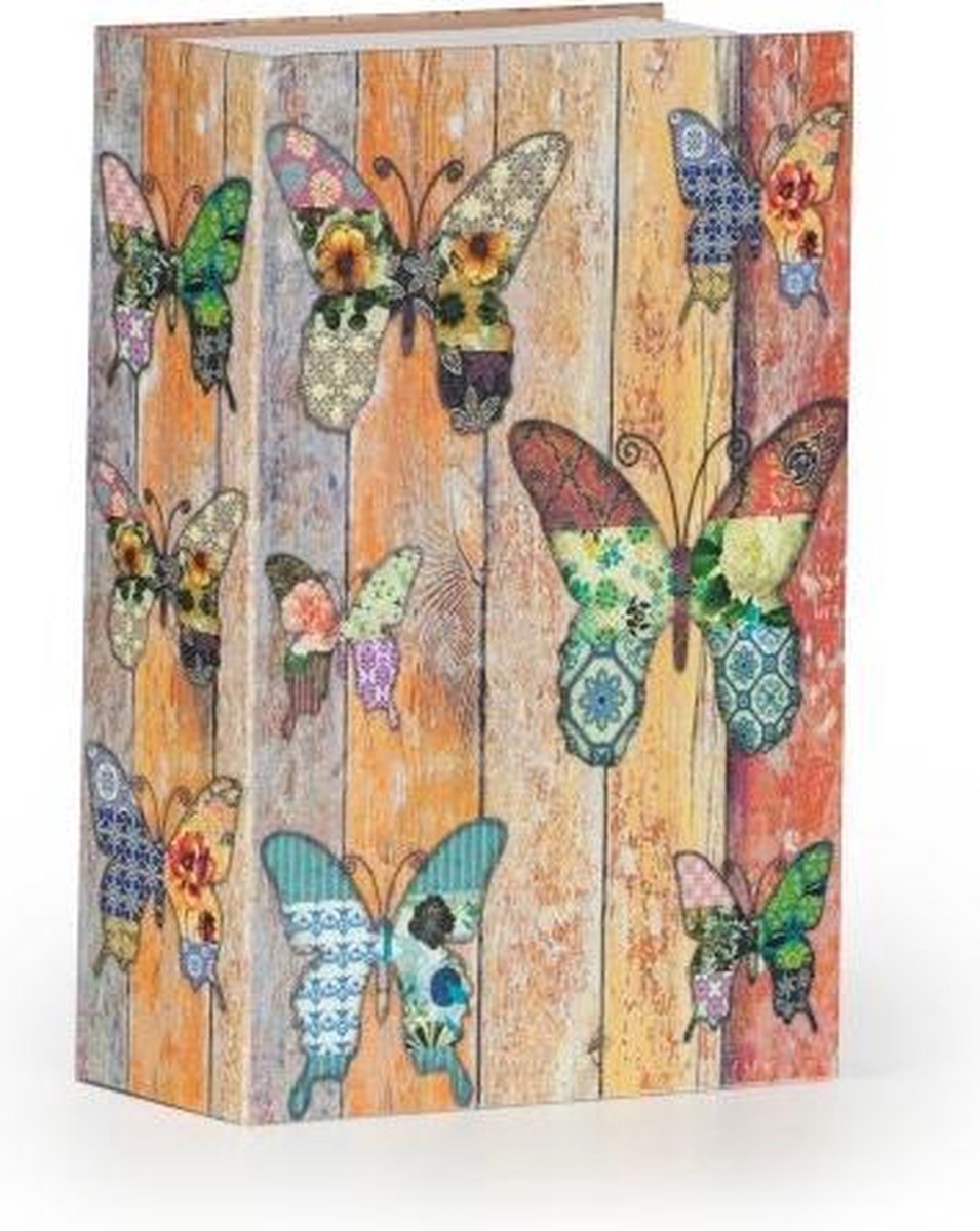 Boek kluis - Vlinder - Small