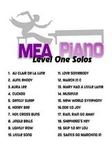MEA Piano Level One Solos