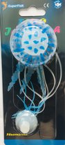 SF fluo jellyfish blauw s