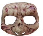 "Half masker zombie voor volwassenen  - Verkleedmasker - One size"