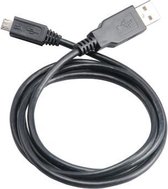 Akasa USB Micro-B cable USB-kabel 1 m USB A Micro-USB B Zwart