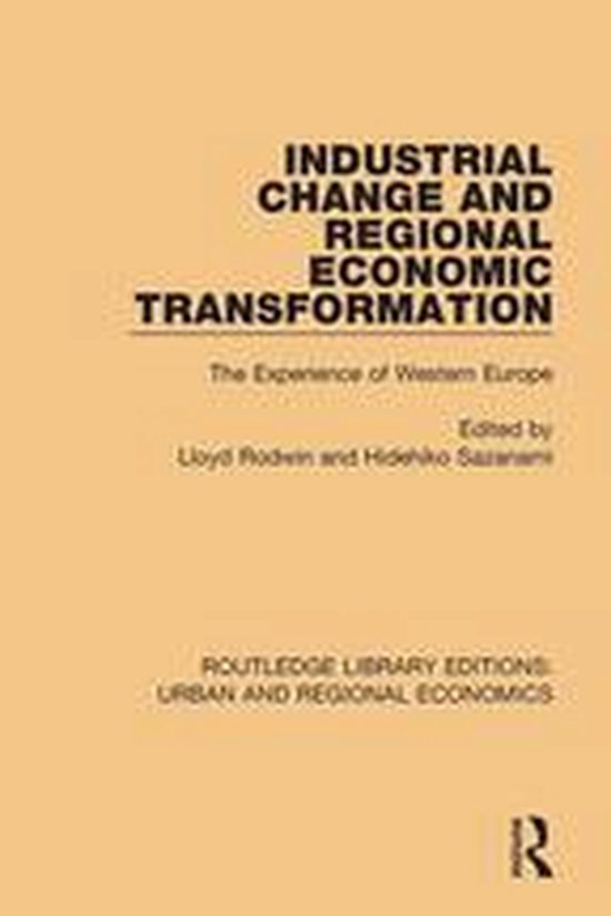 Routledge Library Editions: Urban and Regional Economics - I ... - cover