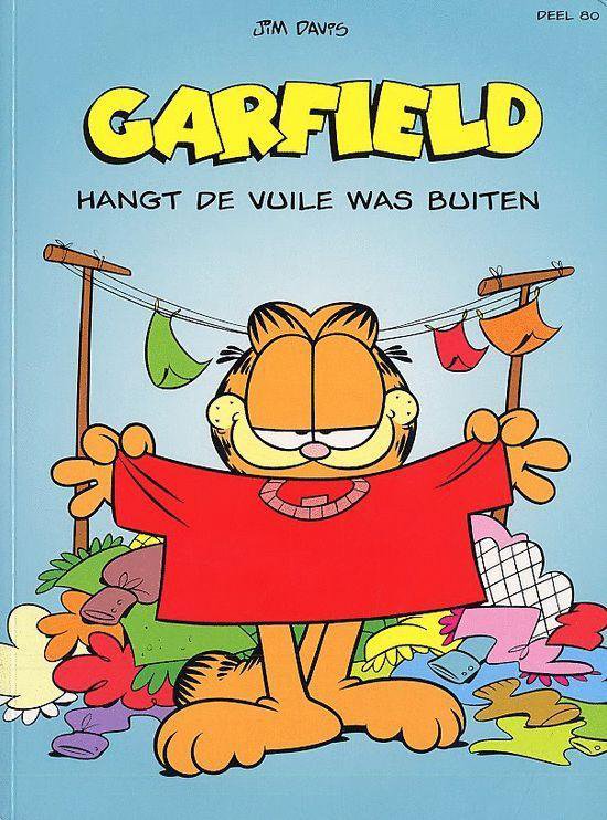 9789062134366 - Garfield deel 80 Hangt De Vuile Was Buiten
