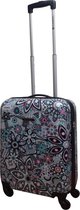 Gabol - handbagage koffer - 55 cm - Venice - zwart/wit