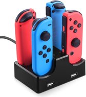 Shop4 - Joy-Con Controller Oplaadstation - Geschikt voor Nintendo Switch / Nintendo Switch OLED / Nintendo Switch 2021