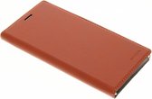 Nokia Slim Flip Case - bruin koper - voor Nokia 3