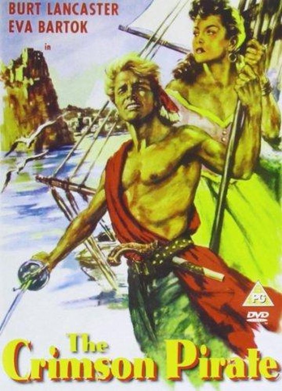 Cover van de film 'Crimson Pirate'
