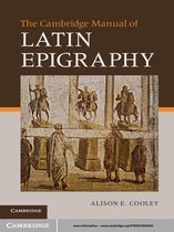 The Cambridge Manual of Latin Epigraphy