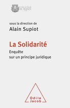Travaux du Collège de France - La Solidarité