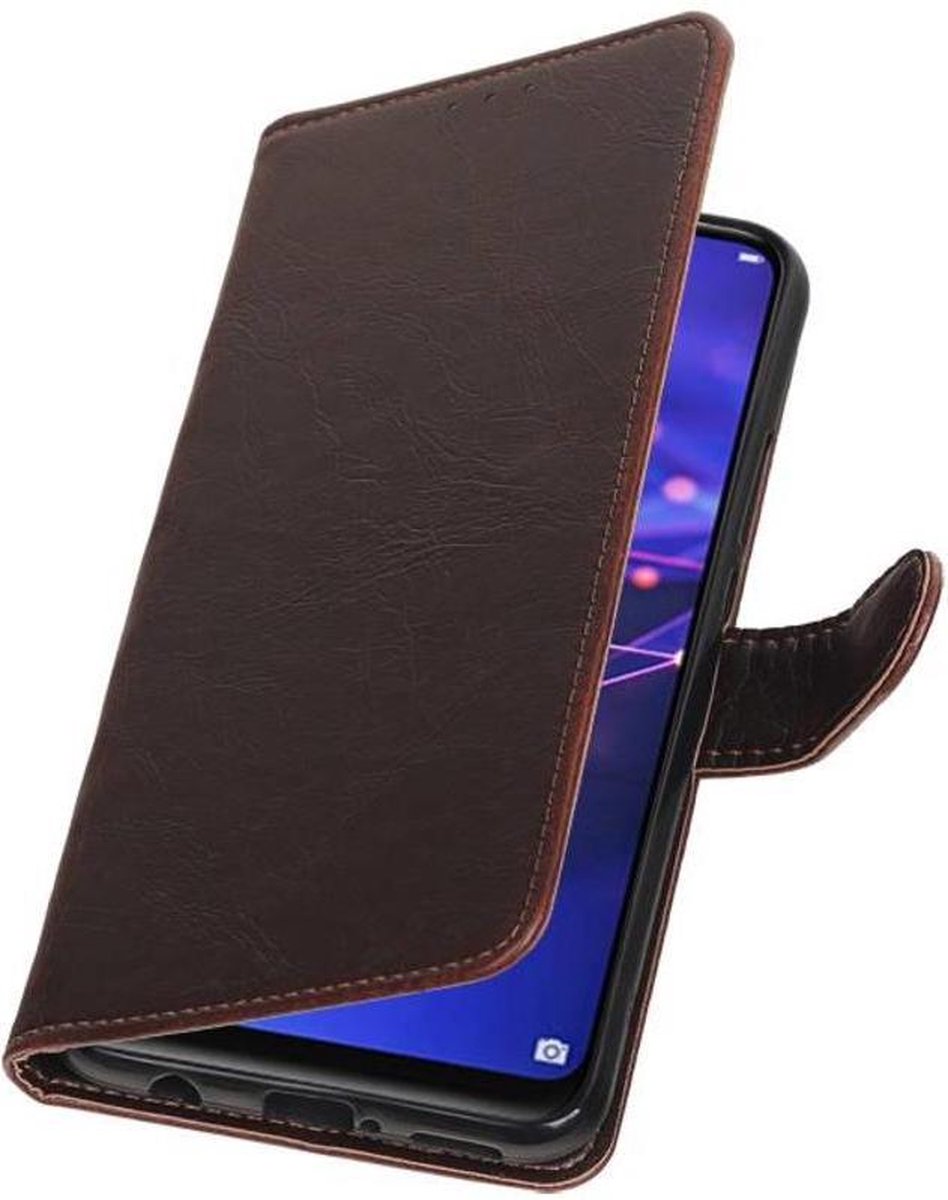 Mocca Pull-Up Booktype Hoesje voor Huawei Mate 20 Lite