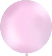 Reuzeballon 1 meter, Pastel roze