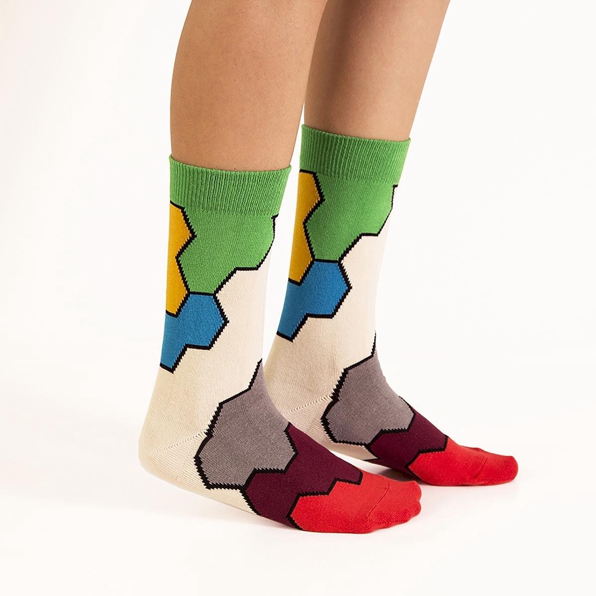 Ballonet Socks - Molecule / 36-40 - toffe sokken - fun sokken