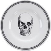 Tokyo Design Studio - Skull Design Bald Skull Plate - Ontbijtbord - 21x2cm