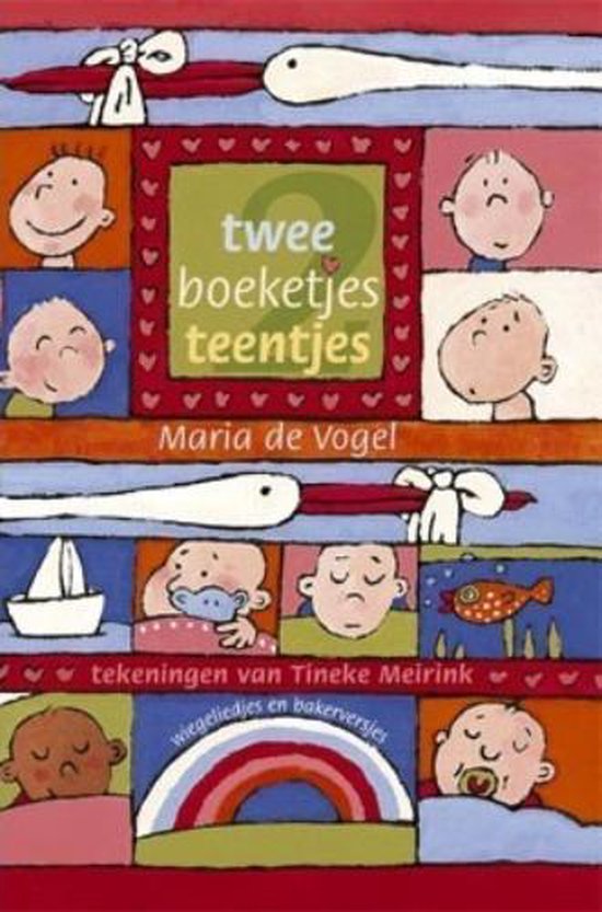 Cover van het boek 'Twee boeketjes teentjes + CD' van Maria de Vogel en Ilse-Margret Vogel