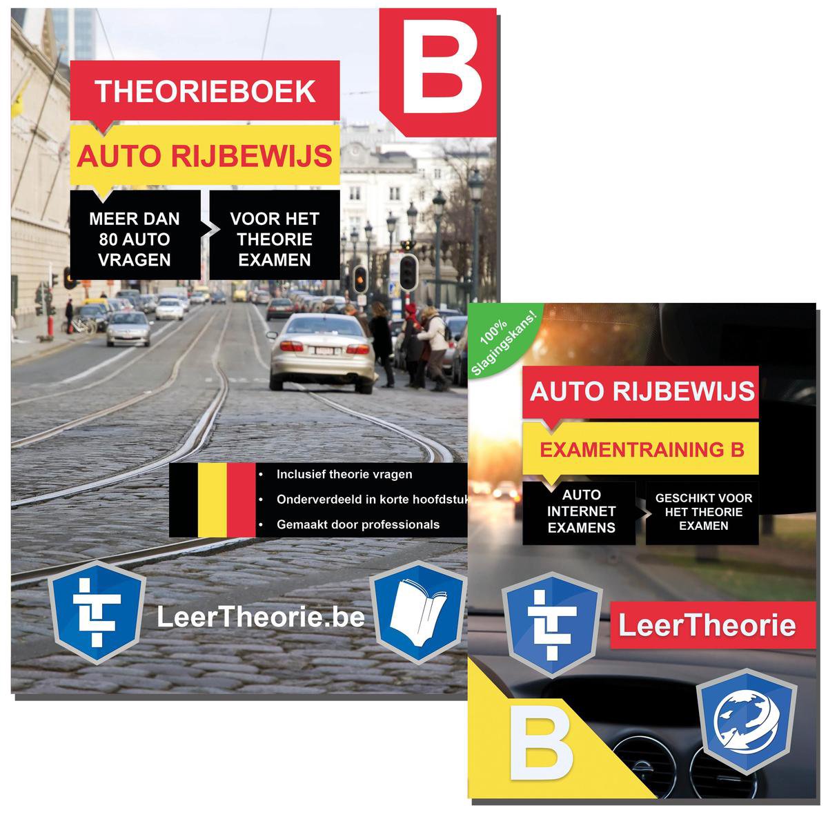 Auto Theorieboek België 2022 + Online Theorie Examens Oefenen –  LeerTheorie.be,... | bol.com