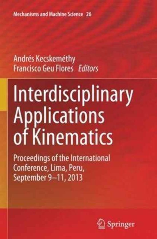 Interdisciplinary Applications of Kinematics - cover