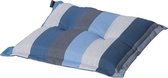 Madison hocker tuinkussen Victoria 50x50 cm - blauw