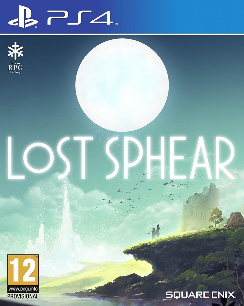 Lost Sphear - PS4 - Engelstalige hoes
