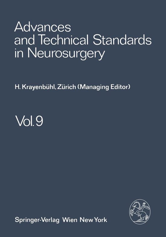 Medicine (R0) - Advances and Technical Standards in Neurosur ... - cover