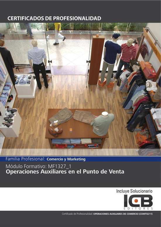 MF1327_1: OPERACIONES AUXILIARES EN EL PUNTO DE VENTA (COMT0 ... - cover