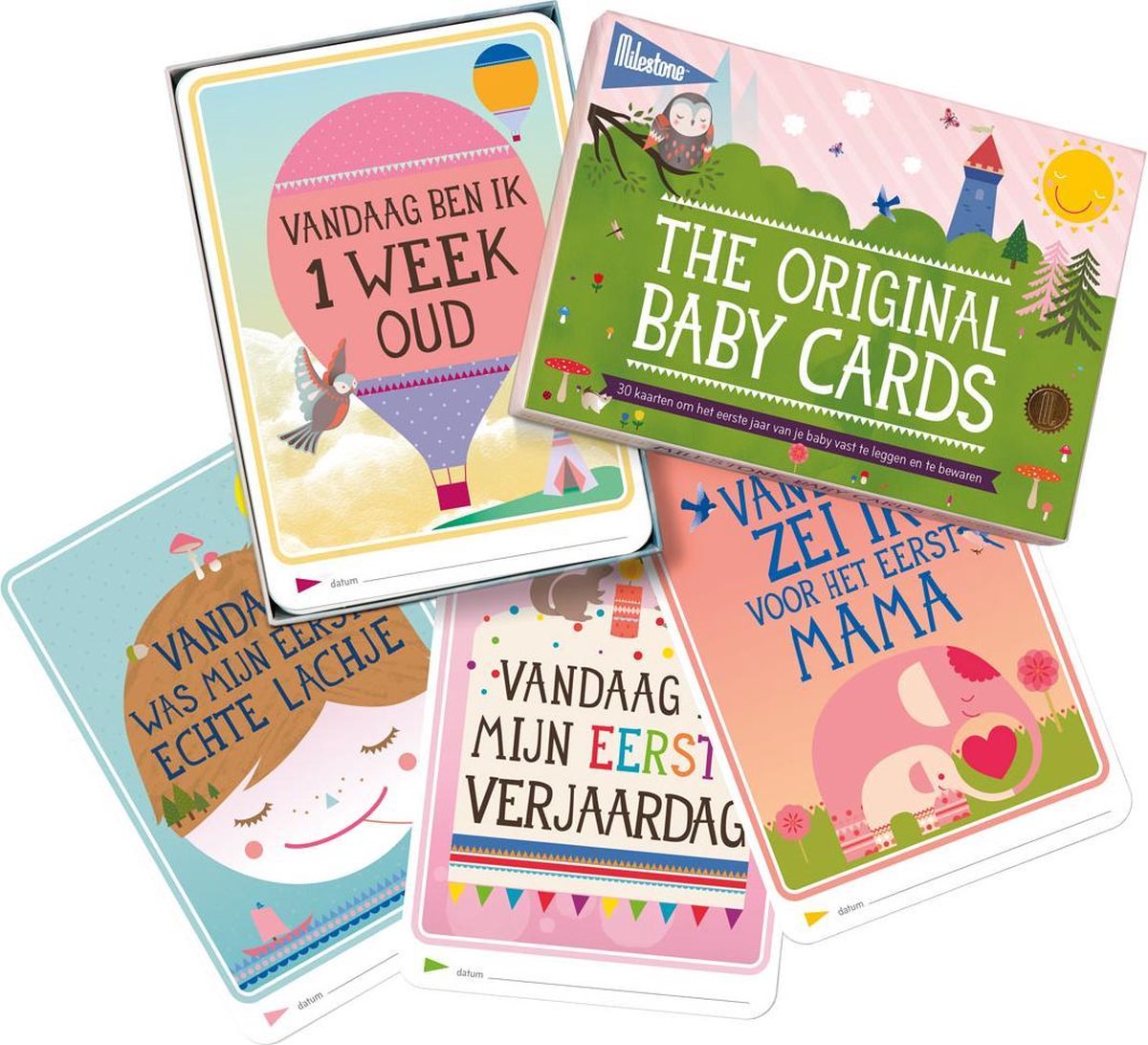 Baby Mijlpaalkaarten om nooit te vergeten | BABYLABEL