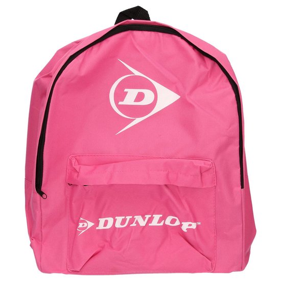Dunlop Roze Waterafstotende Rugzak voor Meisjes – 45x31x14cm – 2 Vakken met Ritsen | Geschikt als Sporttas Schooltas Backpack Reistas en Festival Tas