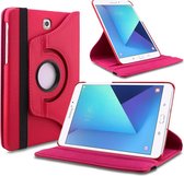 Rotating 360 hoes voor Samsung Galaxy Tab S3 9.7 - rood