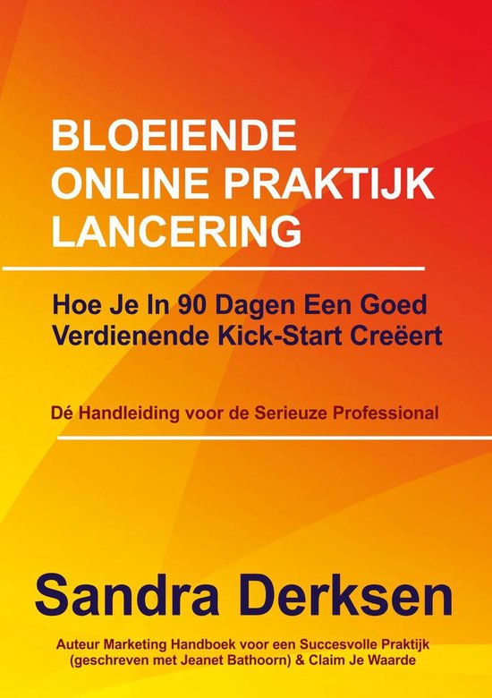 Bloeiende online praktijk Lancering - cover
